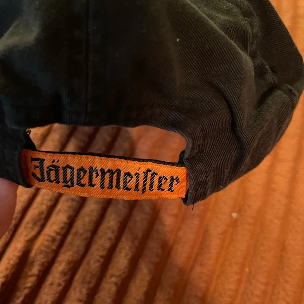 3/$10 Jagermeister Black Hat with White Logo - Picture 2 of 4